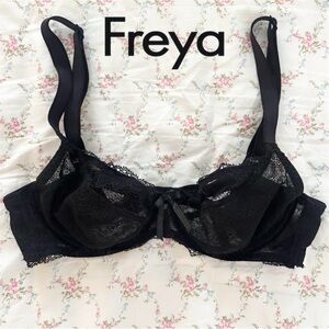 Freya Fancies Plunge Balcony lace unlined bra